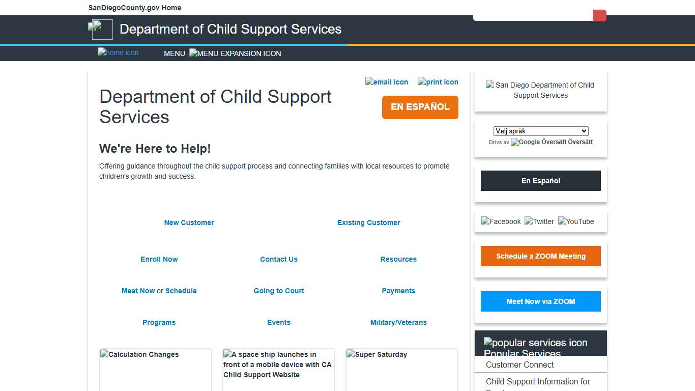Department of Child Support Services