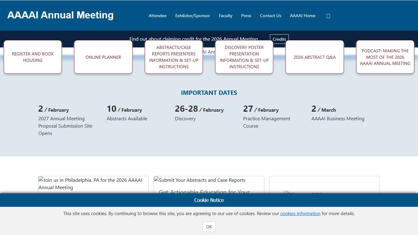 AAAAI Annual Meeting